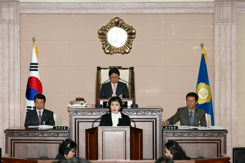 오수희의원, 의안심사 결과보고